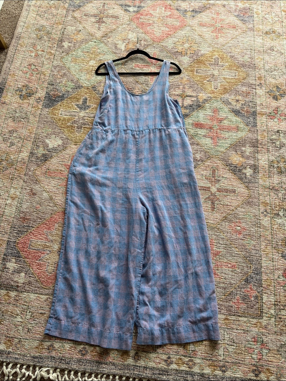 Patagonia gingham romper